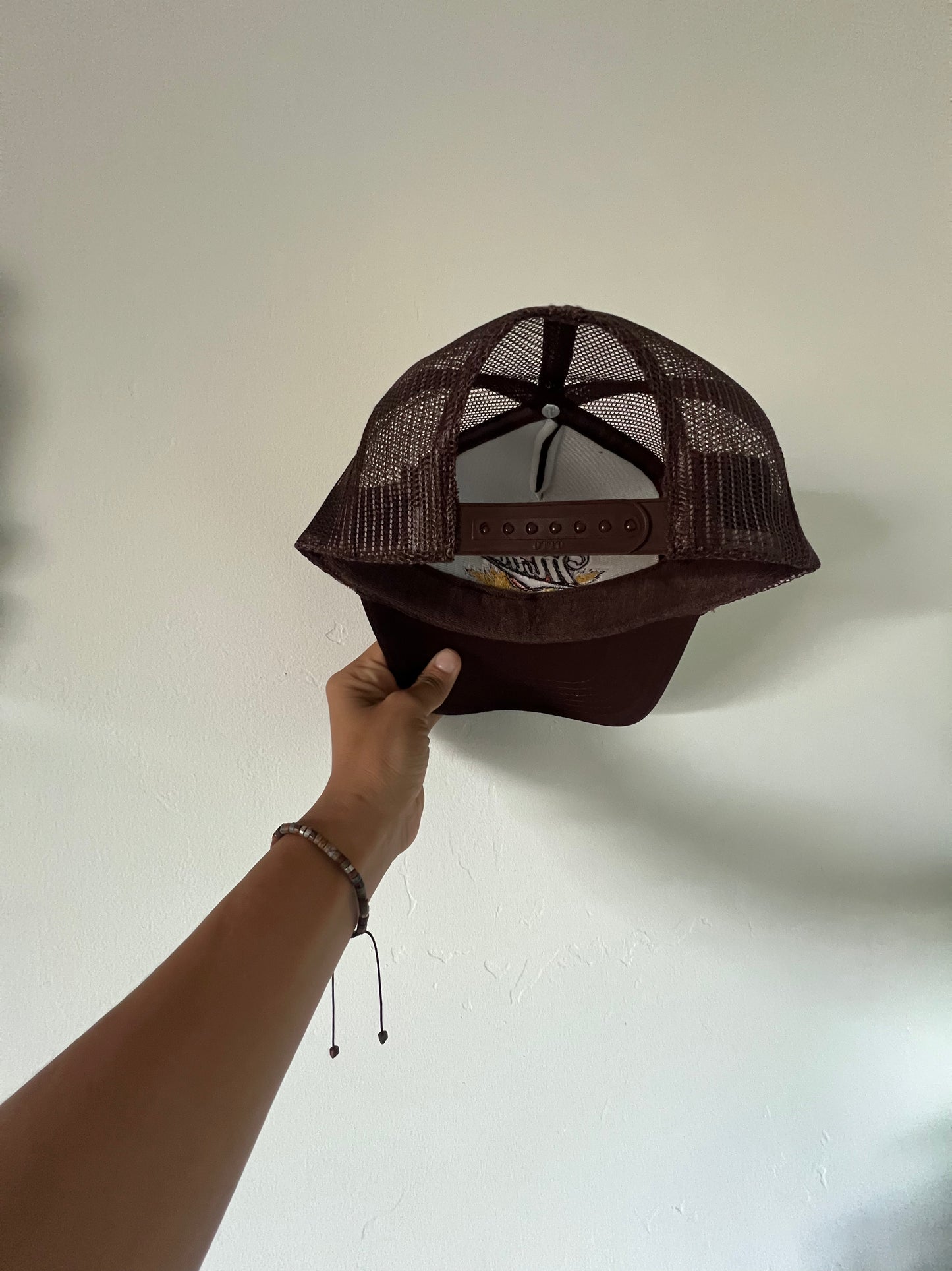 Brown Miller Mother trucker hat