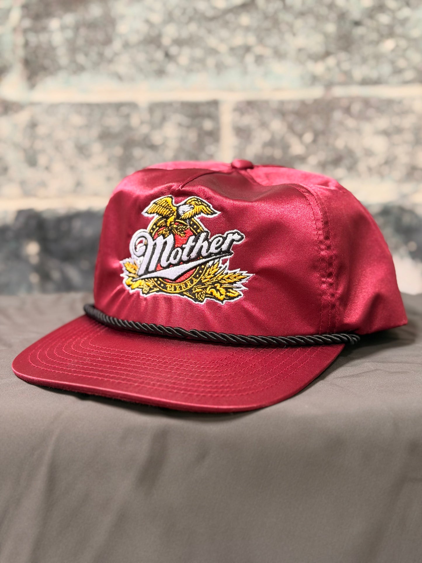 Red Satin Miller Mother