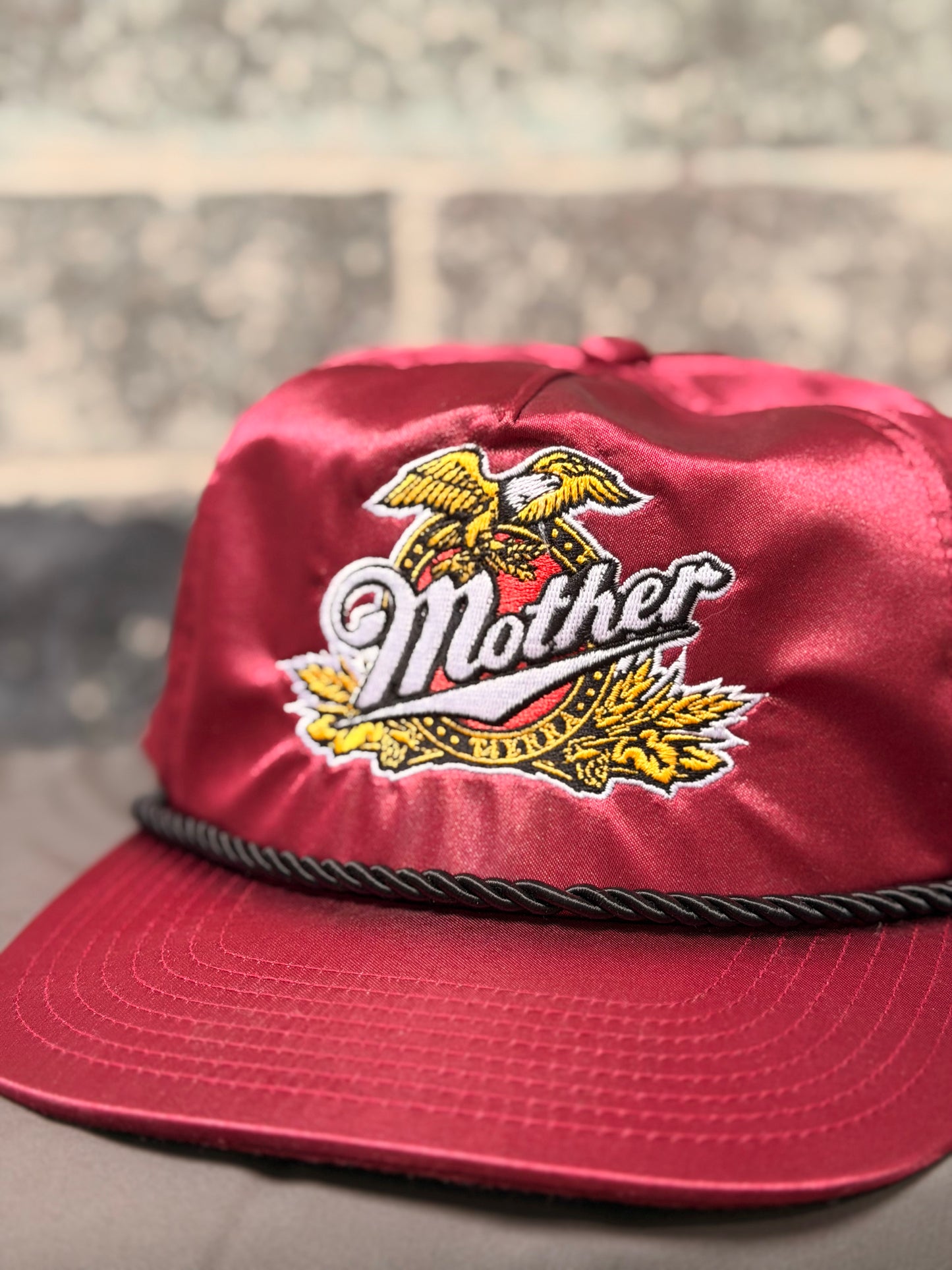 Red Satin Miller Mother