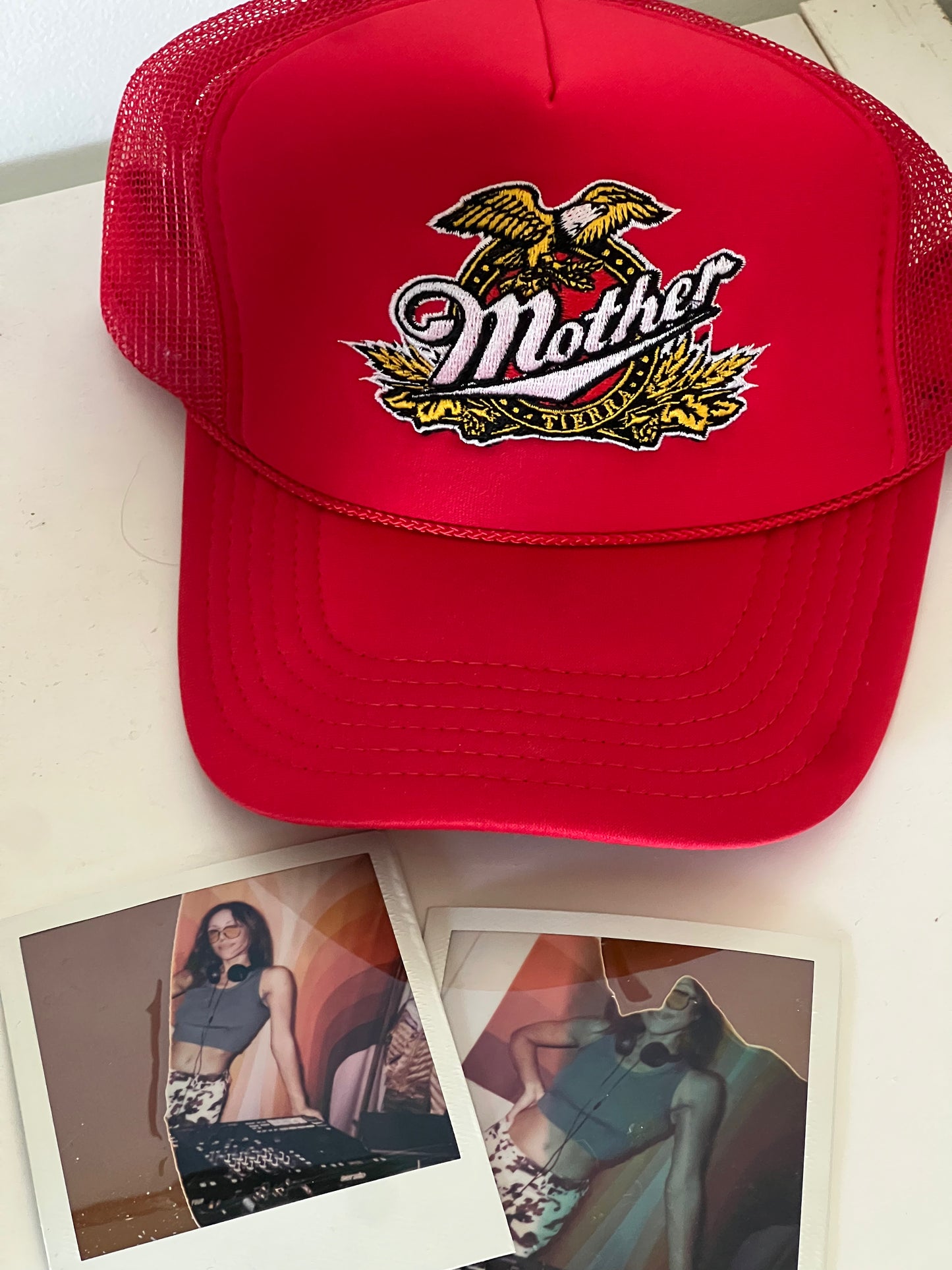 Red Miller Mother trucker hat