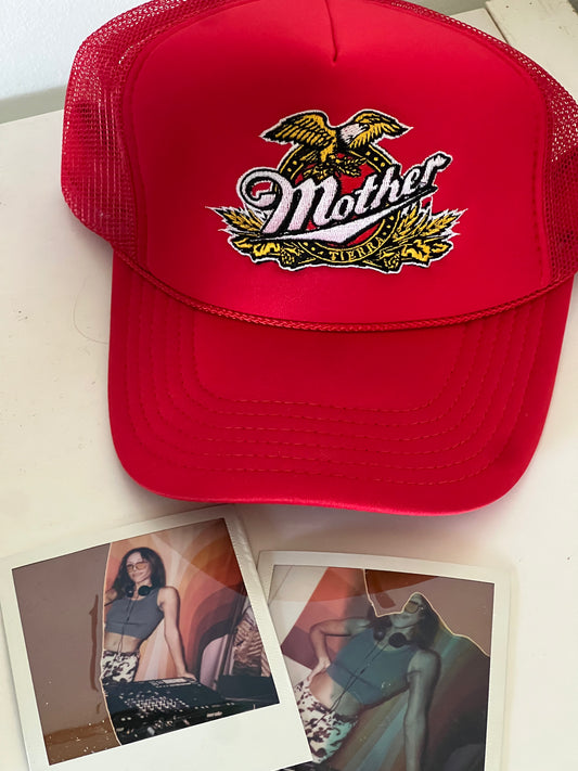Red Miller Mother trucker hat